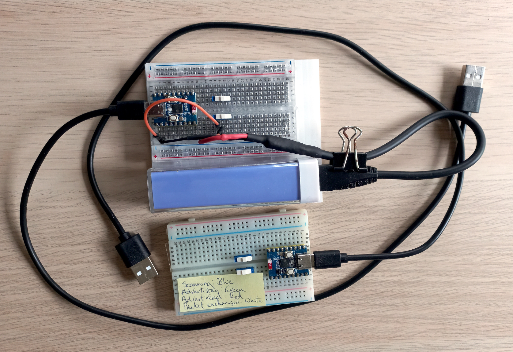 FLAG device prototypes using the Waveshare ESP32-C3 dev board